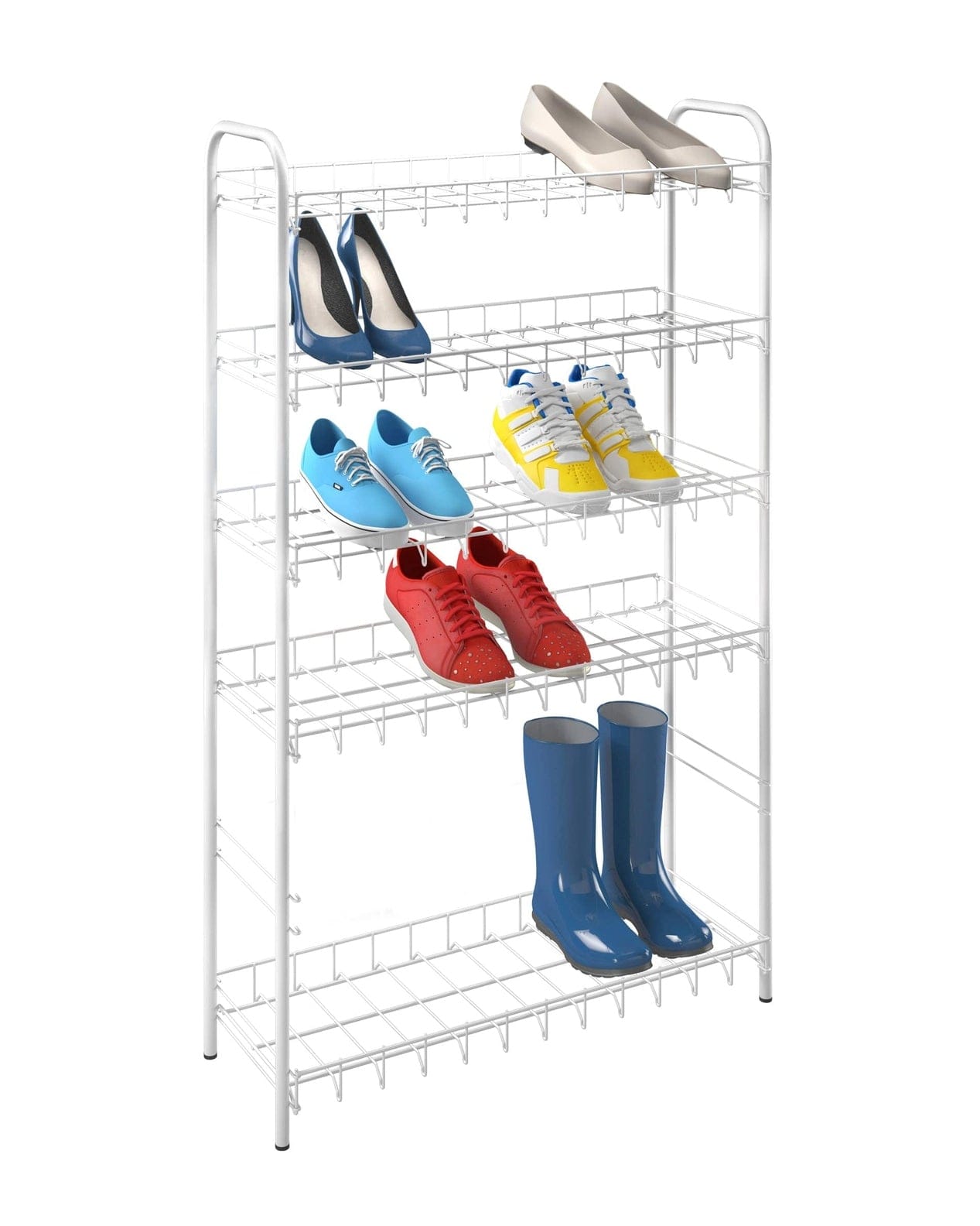 Metaltex 6 Tier Shoe Rack Home Organisers MT336