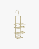 Metaltex Brass Onda Shower Caddy - Baitishk