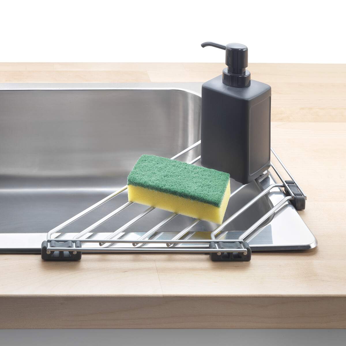 Metaltex Corner Sink Drainer - Baitishk