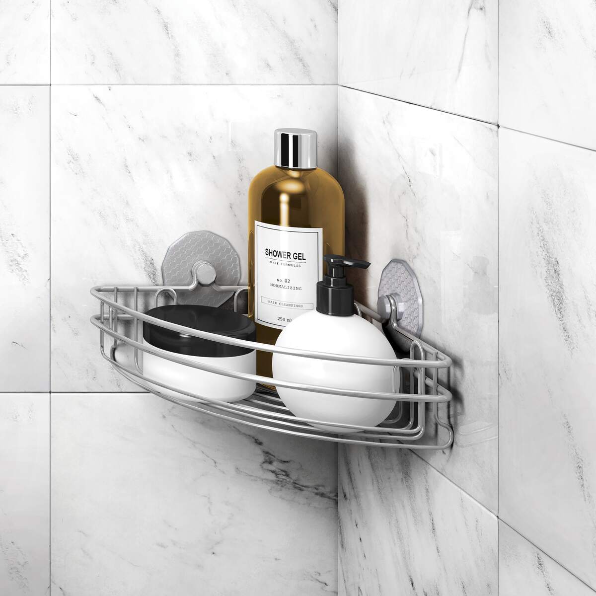 Metaltex Frost Corner Shelf - Baitishk