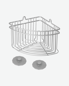 Metaltex Frost Tall Corner Shelf - Baitishk