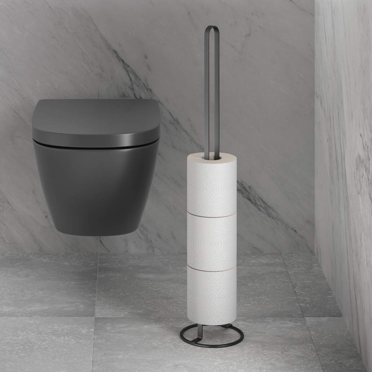 Metaltex Lava Toilet Paper Holder - Baitishk