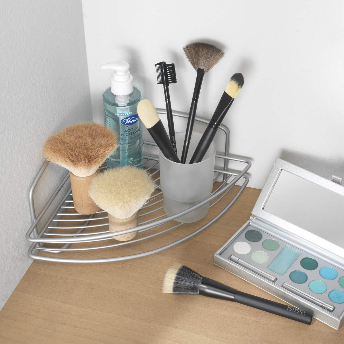 Metaltex Onda 1 Tier Corner Shelf - Baitishk