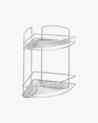 Metaltex Onda 2 Tier Corner Shelf - Baitishk