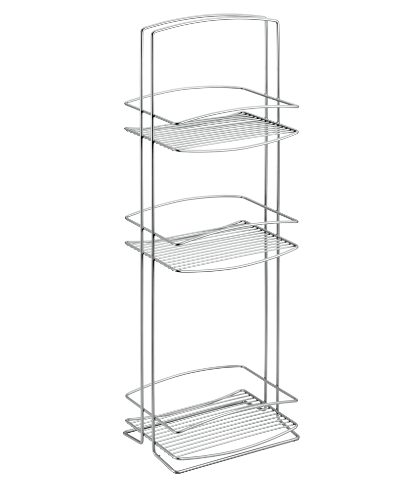 Metaltex Onda 3 Tier Bathroom Holder Bathroom Organisers MT431