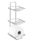 Metaltex Onda Toilet Paper Holder Bathroom Organisers MT428