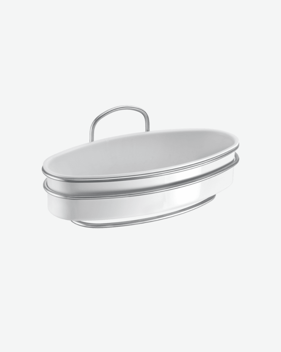 Metaltex Orbit 1 Tier Oval Shelf - Baitishk