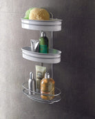 Metaltex Orbit 3 Tier Oval Shelf - Baitishk