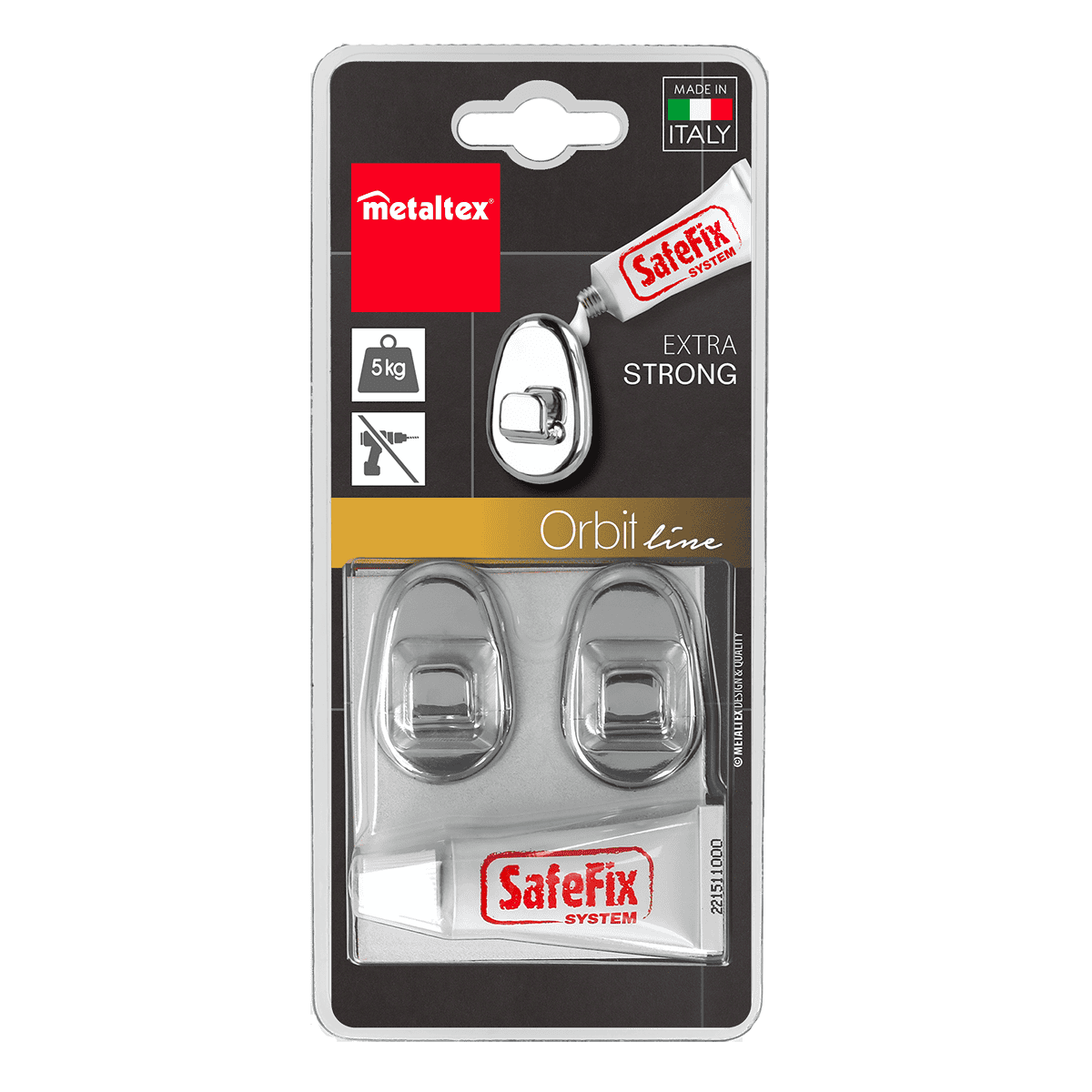 Metaltex Orbit Set 2 Hooks - Baitishk