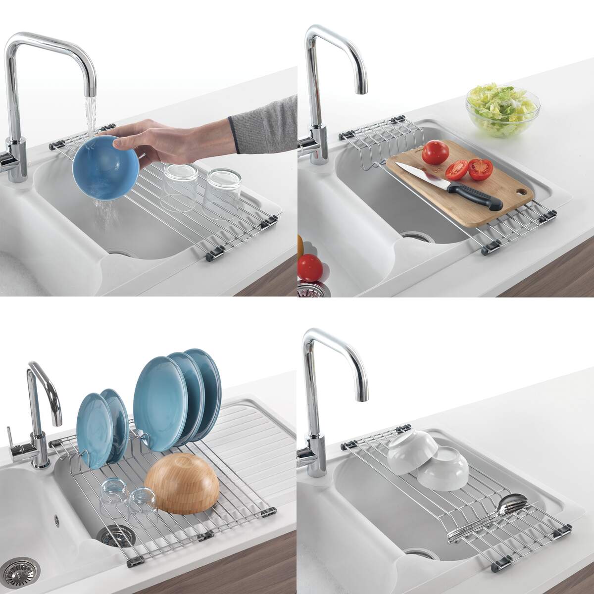 Metaltex Over - Sink Drainer - Baitishk