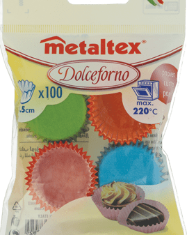 Metaltex Paper Candy Moulds 100 Sets - Baitishk