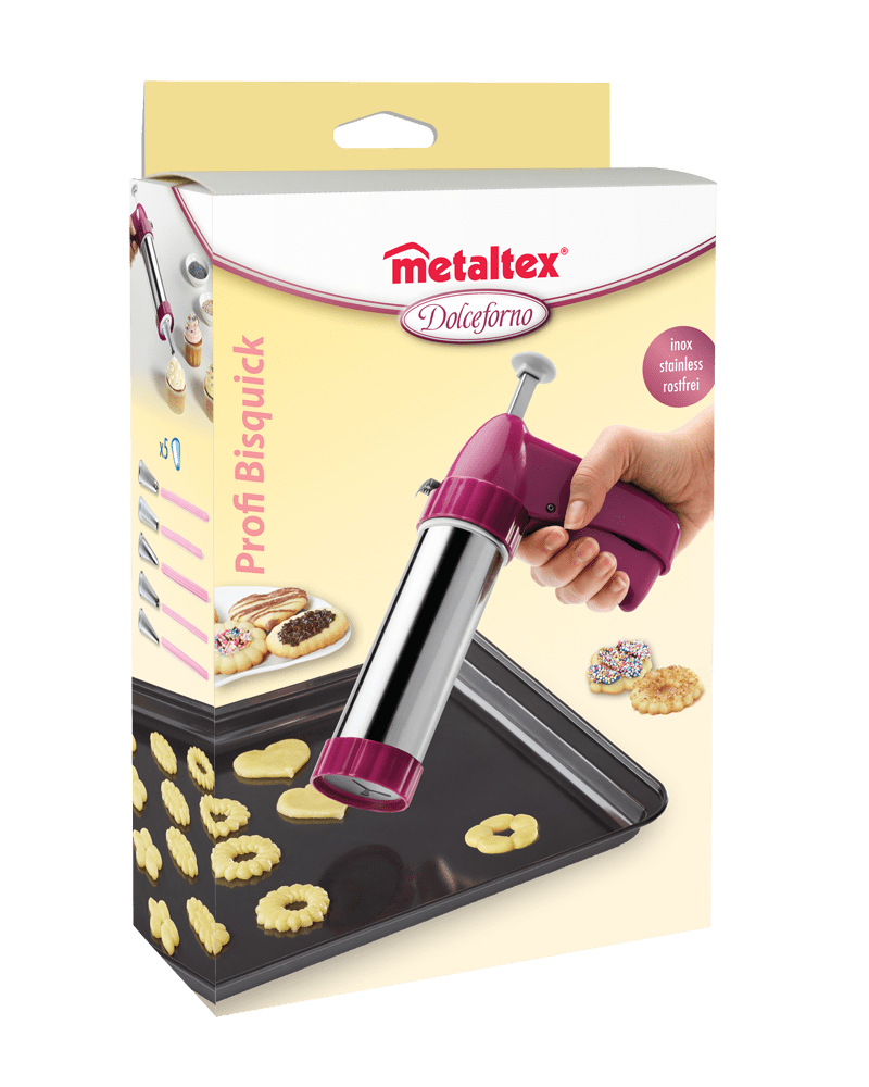 Metaltex Profi-Bisquick Cookie Gun Bakeware MT295