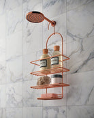 Metaltex Reflex Copper Shower Caddy - Baitishk