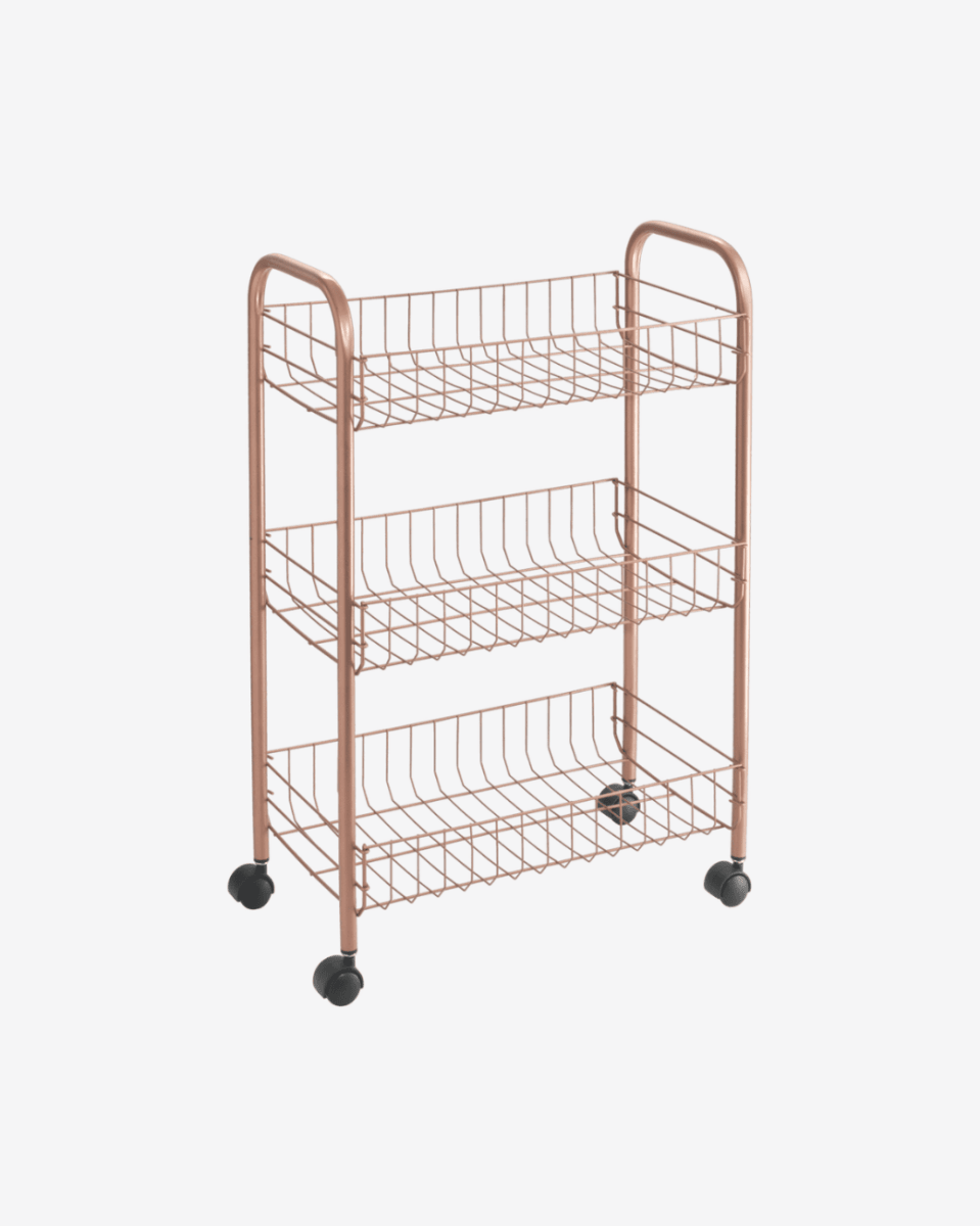 Metaltex Rolling Cart Copper - Baitishk