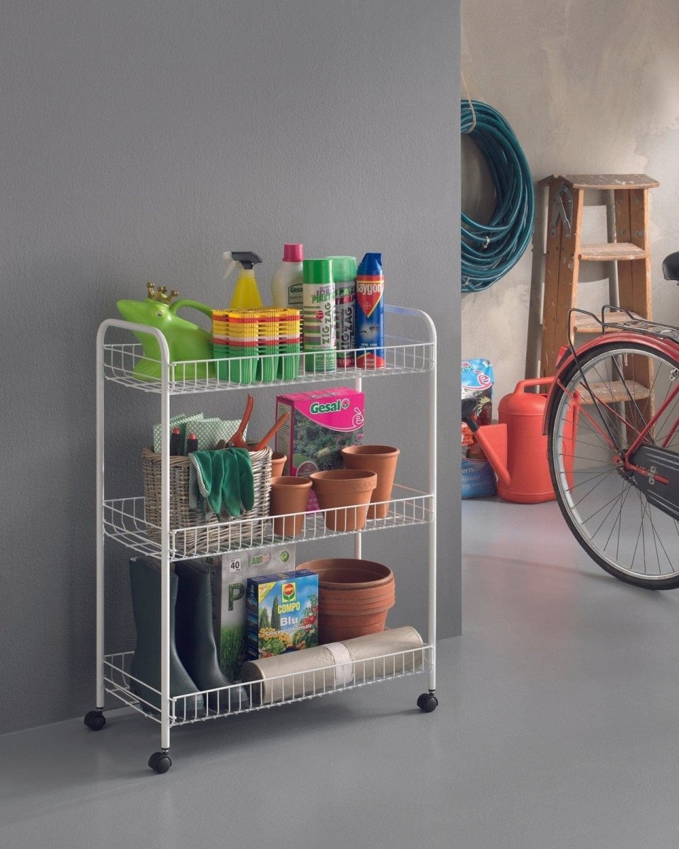 Metaltex Rolling Cart Grande - Baitishk