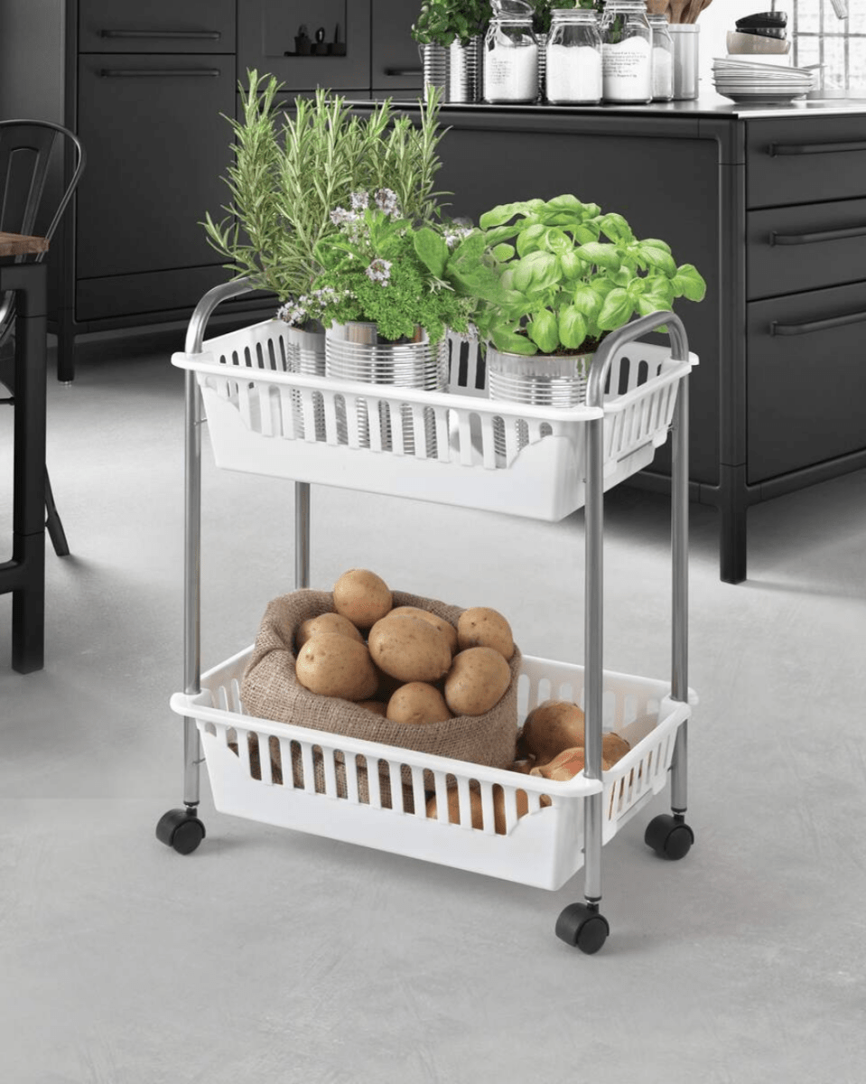 Metaltex Rolling Cart Oslo - Baitishk