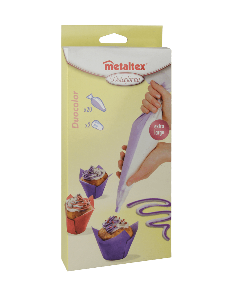 Metaltex Set of 20 Decorating Bags - Baitishk