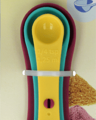 Metaltex Set of 3 Double Measuring Spoon - Baitishk