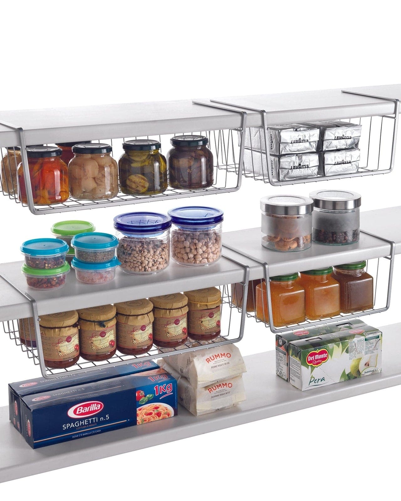 Metaltex Under Shelf Basket Kanguro Kitchen Organisers and Storage MT159