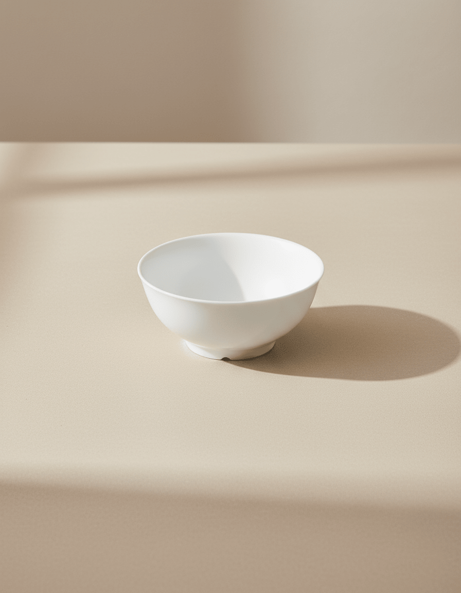 Moments Cream Round Soup Bowl - Baitishk