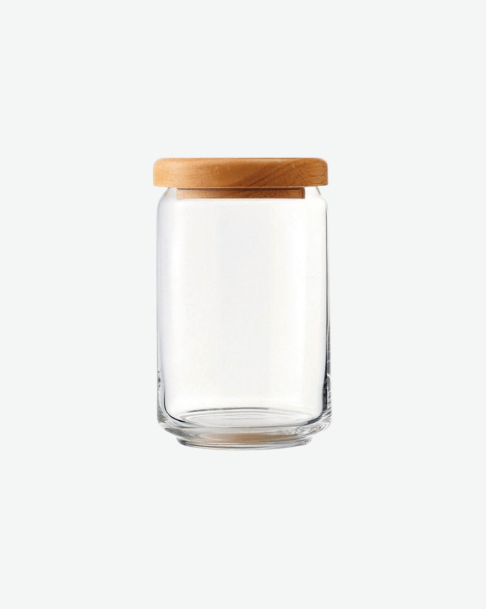 Ocean Jar with Wood Lid , 750ml - Baitishk