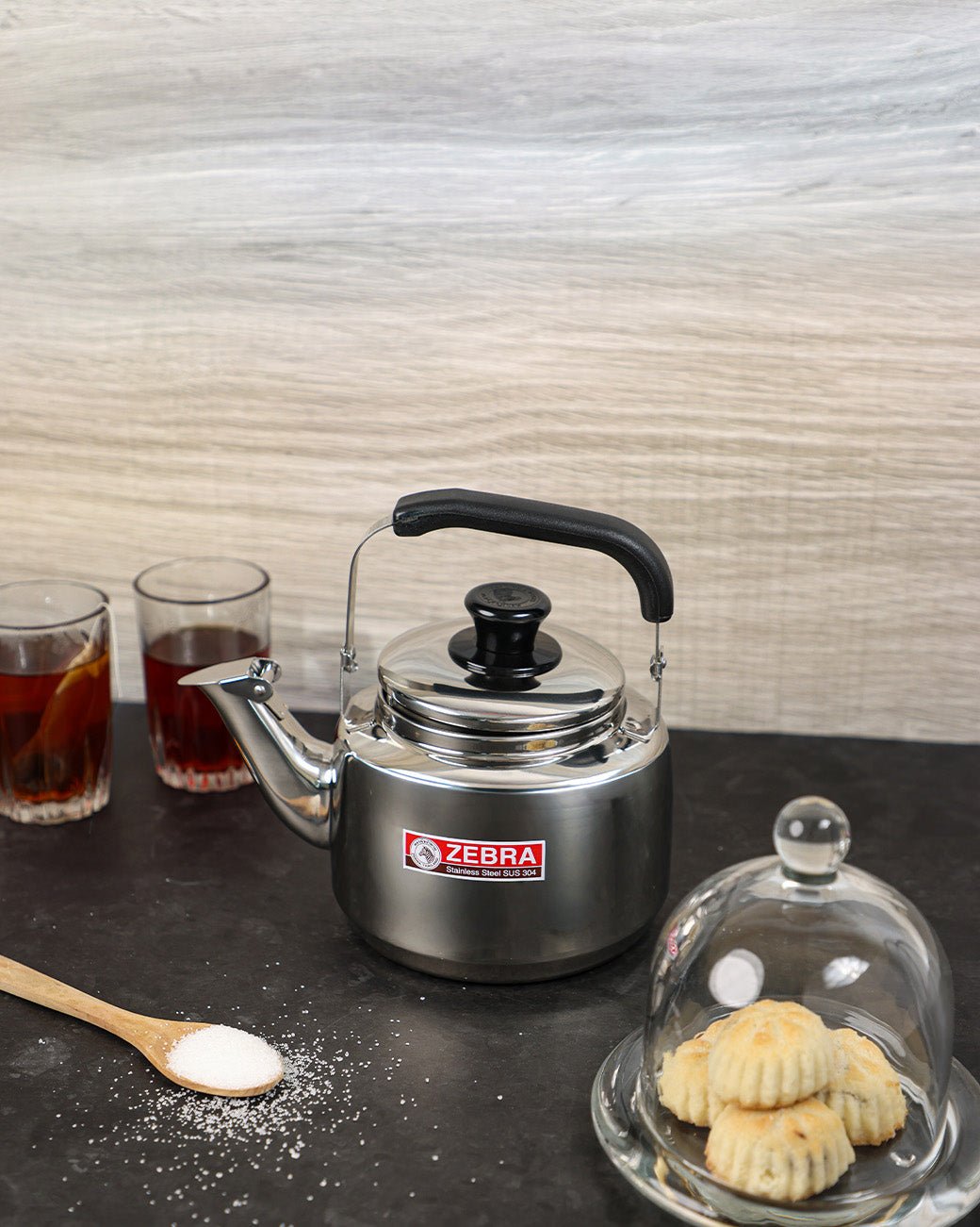 Zebra Classic Kettle, 0.8 L - Baitishk