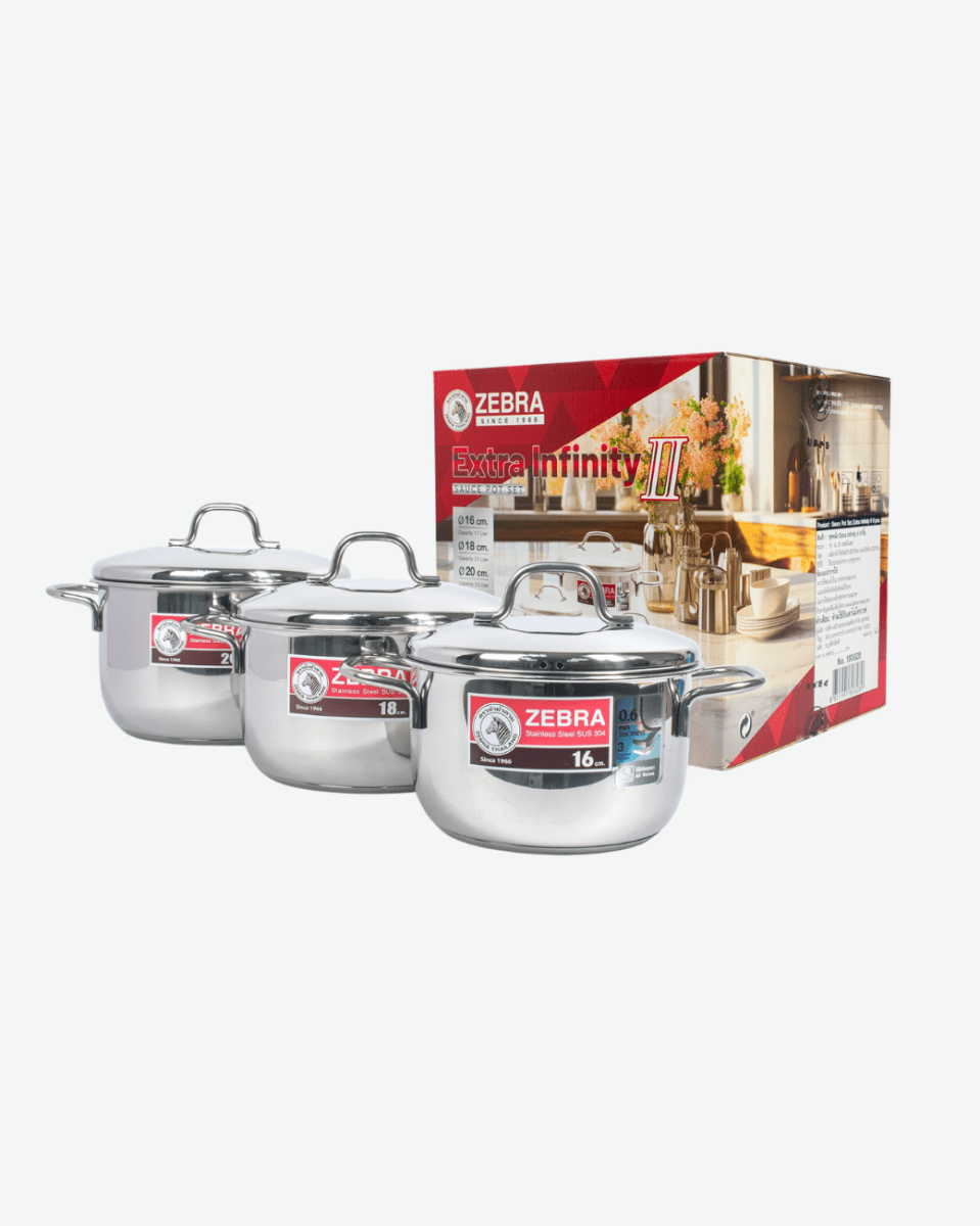 Zebra Extra Infinity II Sauce Pot Set - Baitishk