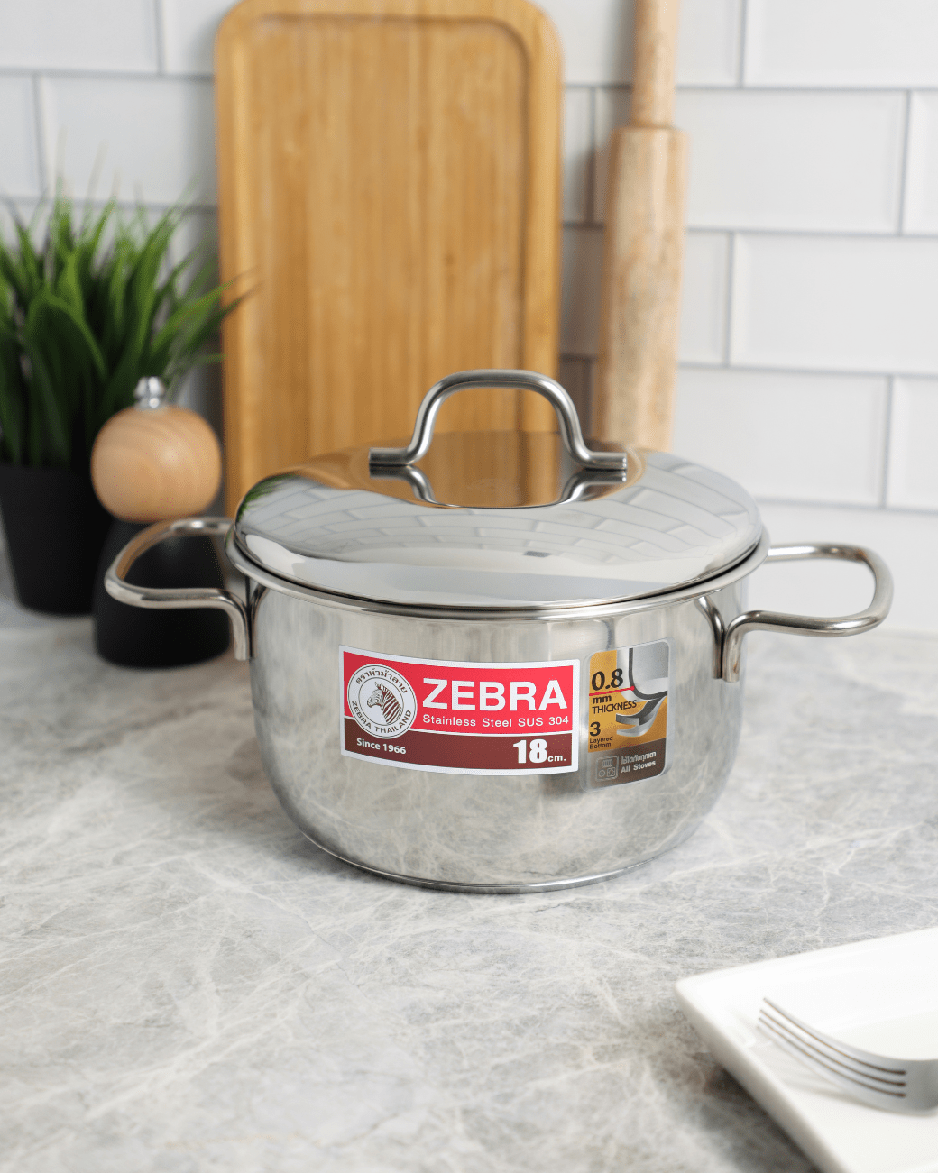 Zebra Infinity Sauce Pot - Baitishk