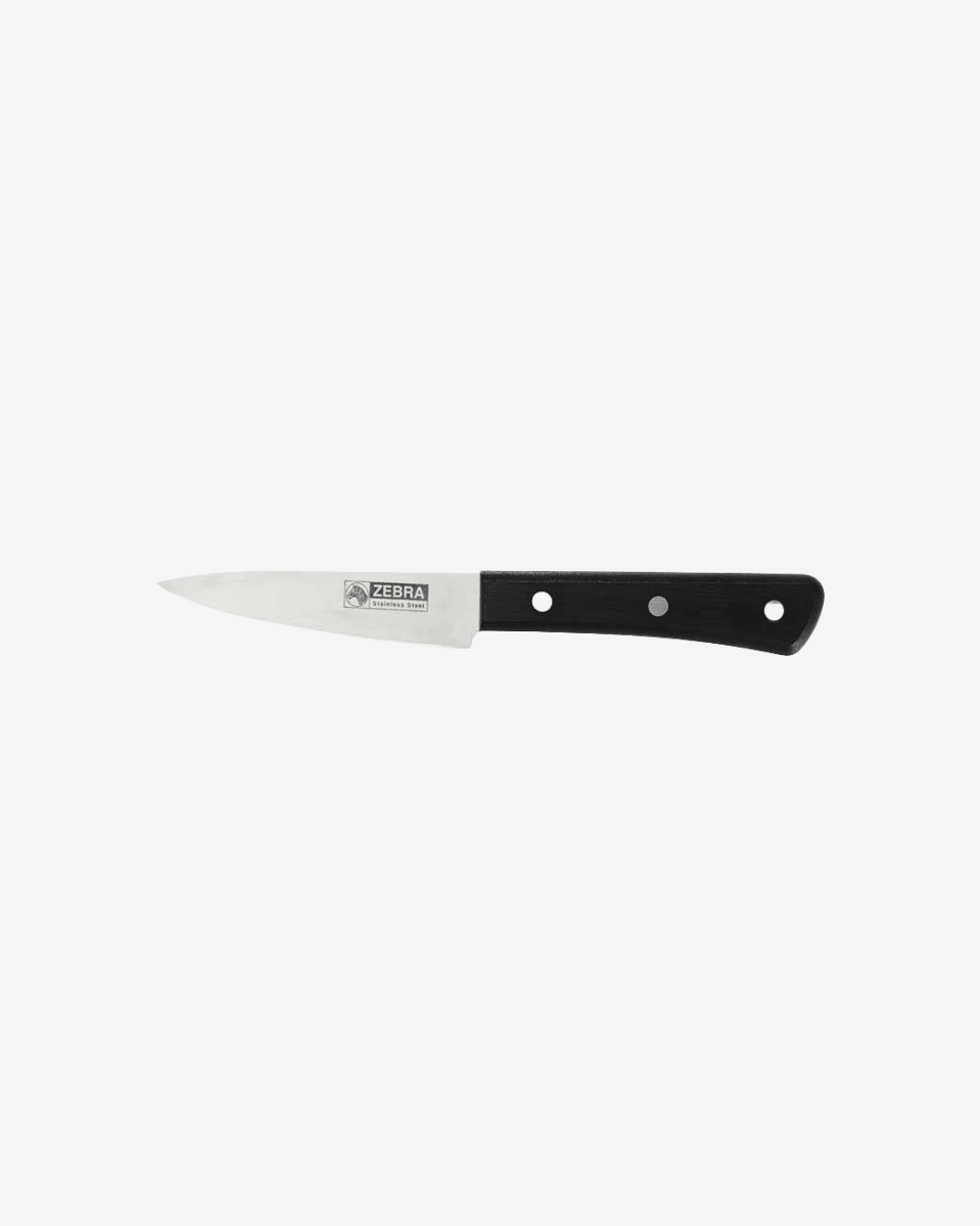 Zebra Stainless Paring Knives 4'' - Baitishk