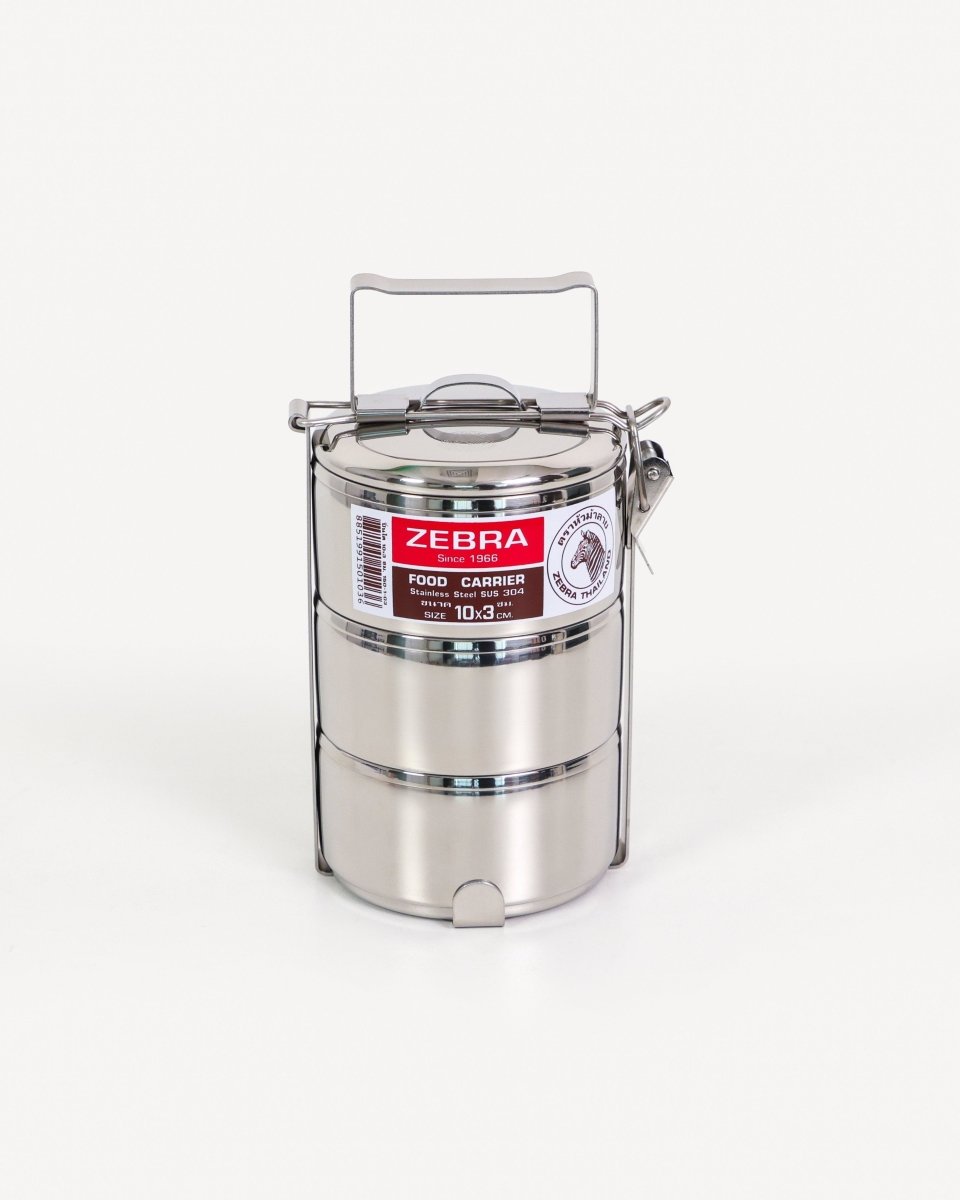 Zebra Stainless Steel Food Carrier - Baitishk