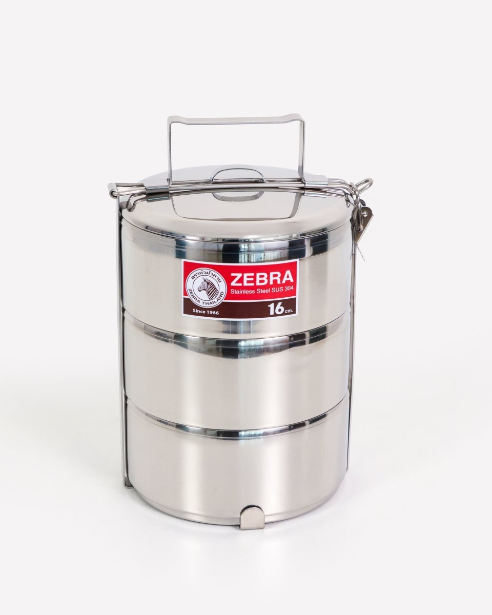 Zebra Stainless Steel Food Carrier - Baitishk