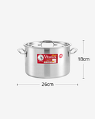 Zebra Vitalux Stock Pot 26X18 cm - Baitishk