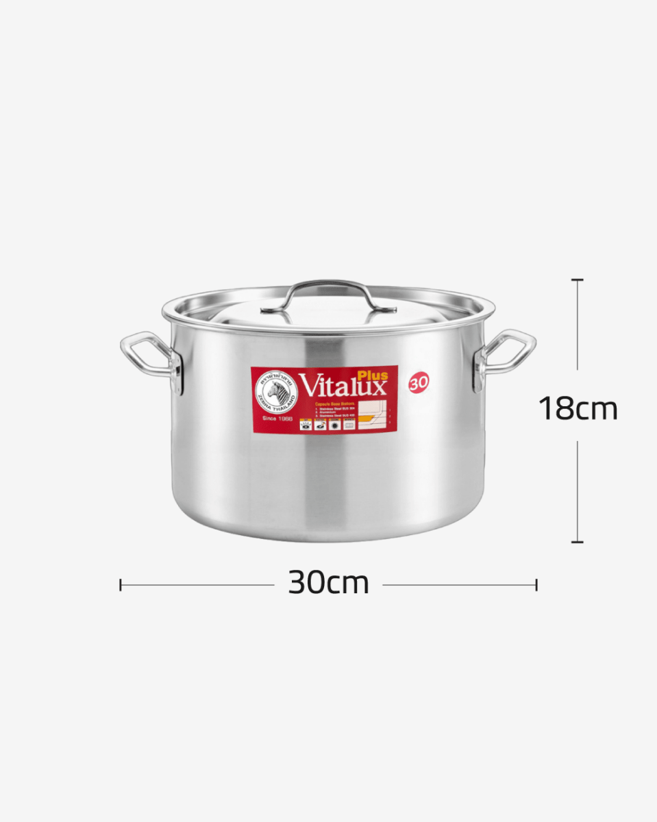 Zebra Vitalux Stock Pot 30X18 cm - Baitishk